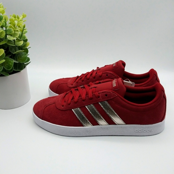 adidas vl court red